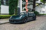 Porsche 911 992.1 Turbo S Cabriolet Pts Forest Green – Image 22